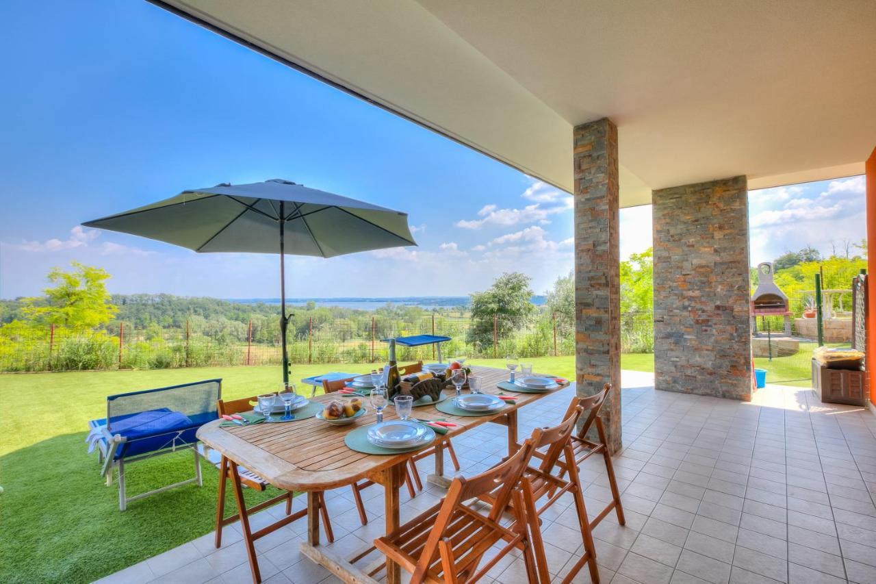 Villa Teresa Apt Lake Garda View - Happy Rentals Soiano Del Lago Dış mekan fotoğraf