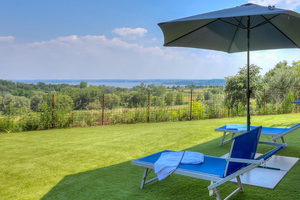 Villa Teresa Apt Lake Garda View - Happy Rentals Soiano Del Lago Dış mekan fotoğraf